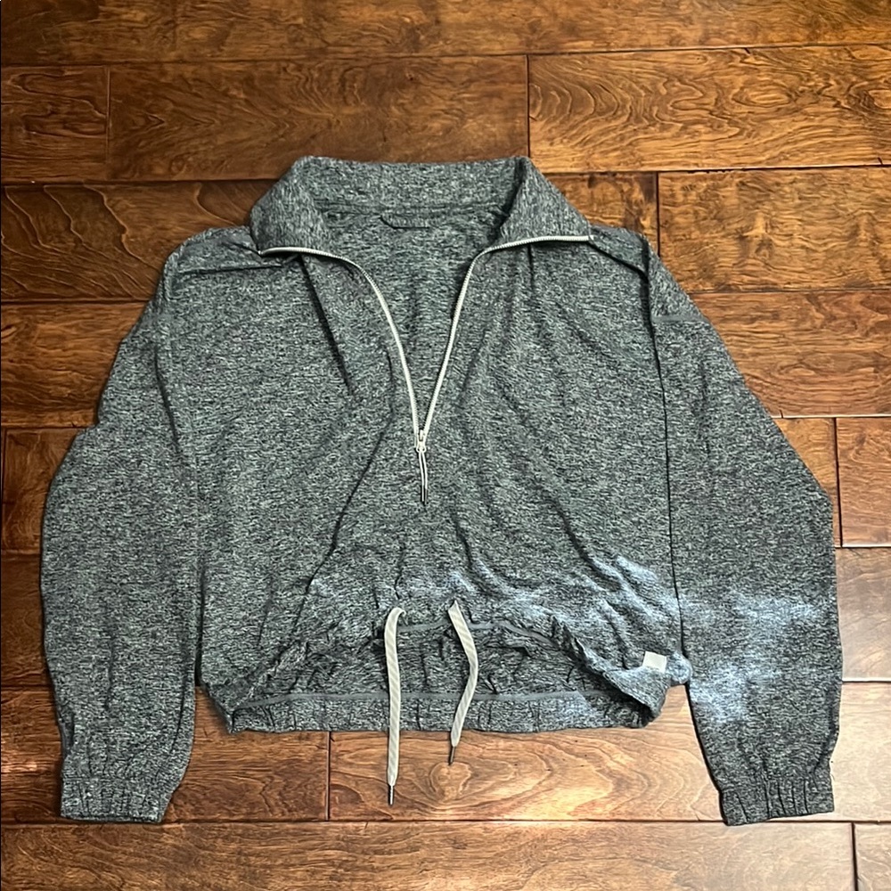 Vuori Gray Half Zip